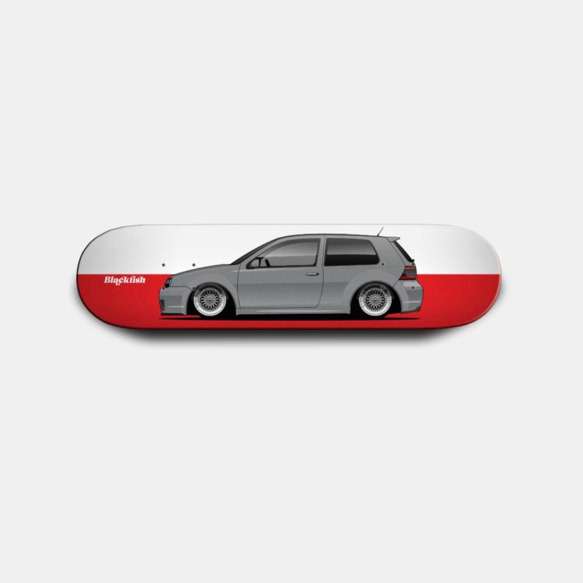 Blackfish Skate Deck | VW Golf Mk4 R32 Grey
