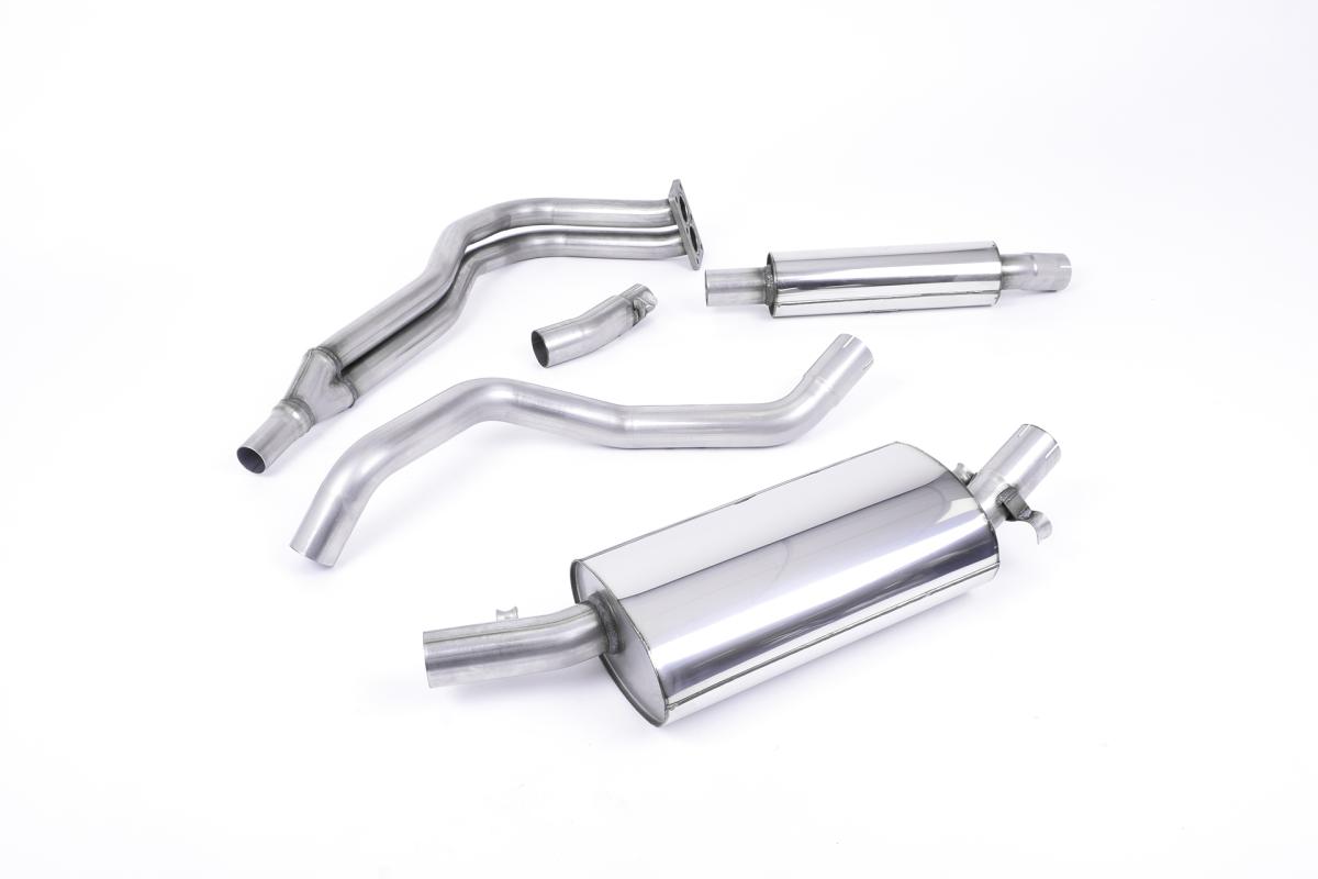 Milltek Resonated Manifold-Back Exhaust | VW Golf GTI MK1-Polished Tips Milltek Resonated Manifold-Back Exhaust | VW Golf GTI MK1-Polished Tips