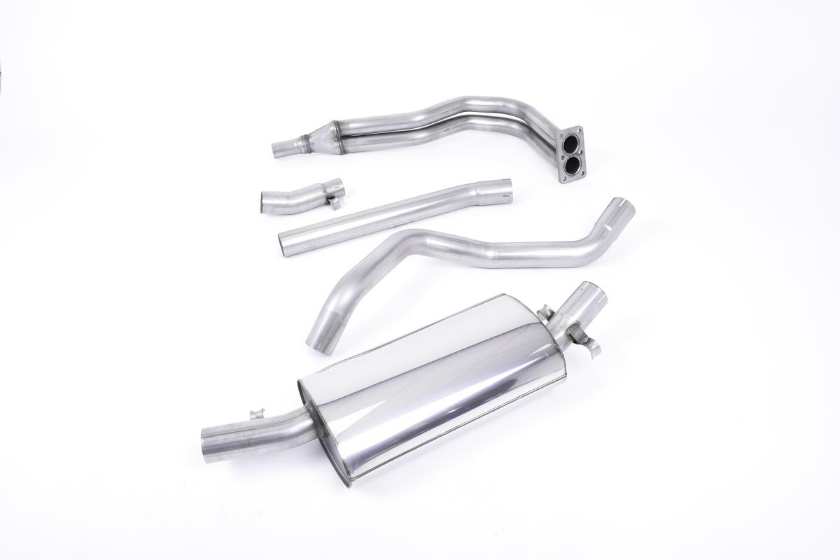 Milltek Non-Resonated Manifold-Back Exhaust | VW Golf GTI MK1-Polished Tips Milltek Non-Resonated Manifold-Back Exhaust | VW Golf GTI MK1-Polished Tips
