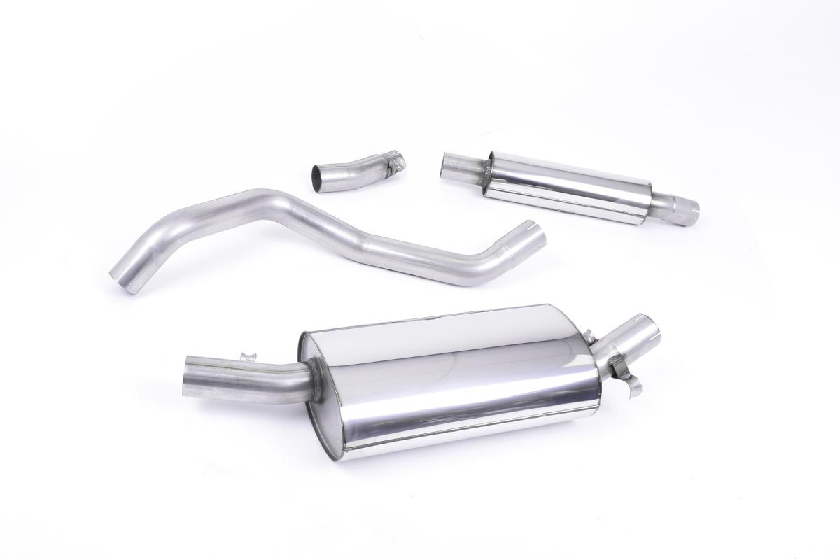 Milltek Resonated Cat-Back Exhaust | VW Golf MK1 GTI - Polished Tips Milltek Resonated Cat-Back Exhaust | VW Golf MK1 GTI - Polished Tips