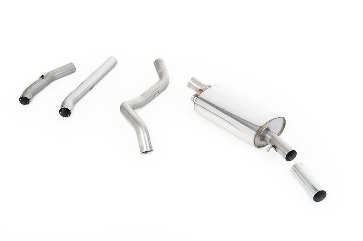 Milltek Non-Resonated Manifold-Back Exhaust | VW Golf GTI MK1-Polished Tips Milltek Non-Resonated Manifold-Back Exhaust | VW Golf GTI MK1-Polished Tips