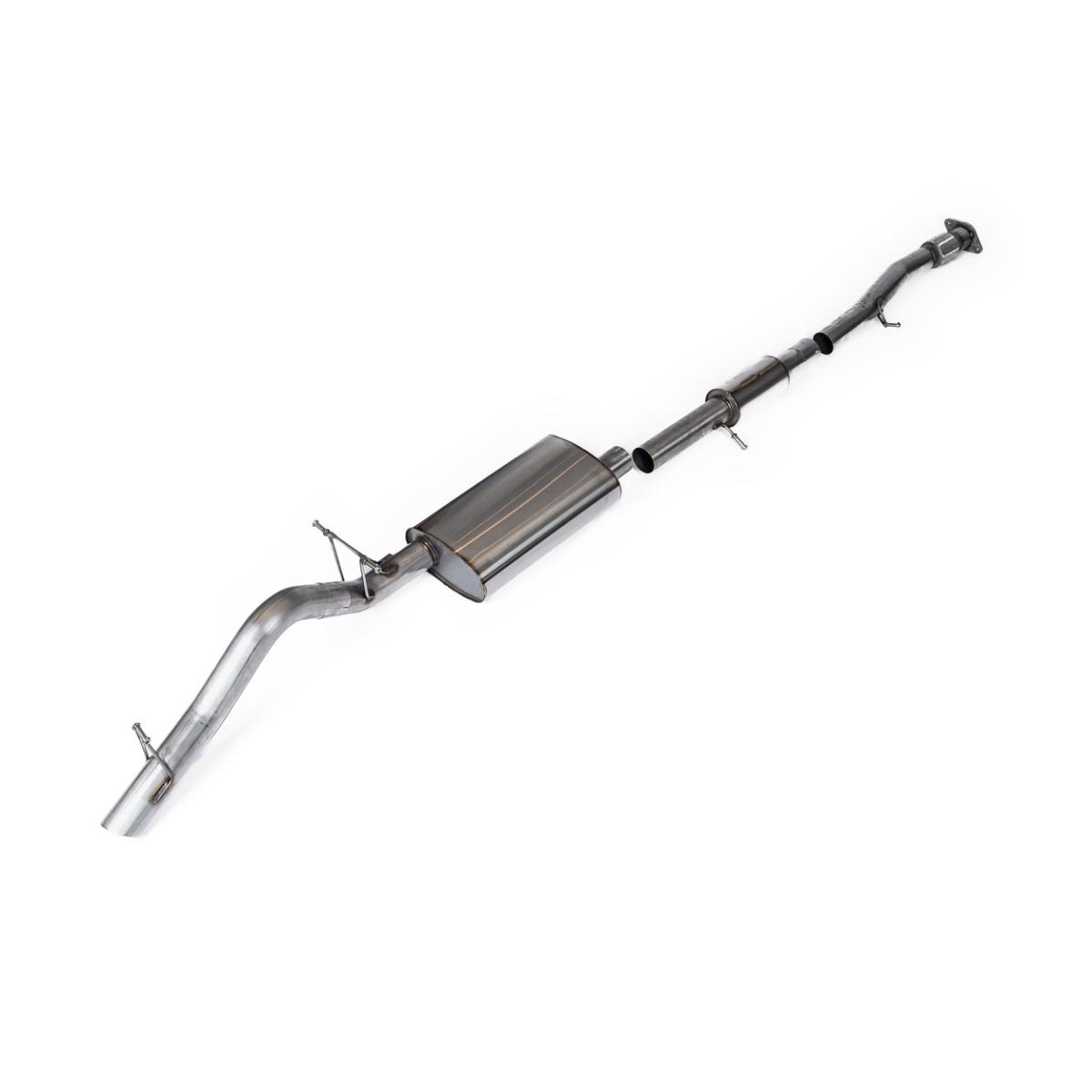 Milltek Resonated High Clearance Cat-Back Exhaust | Chevrolet Colorado & Canyon 2.7L Turbo Milltek Resonated High Clearance Cat-Back Exhaust | Chevrolet Colorado & Canyon 2.7L Turbo