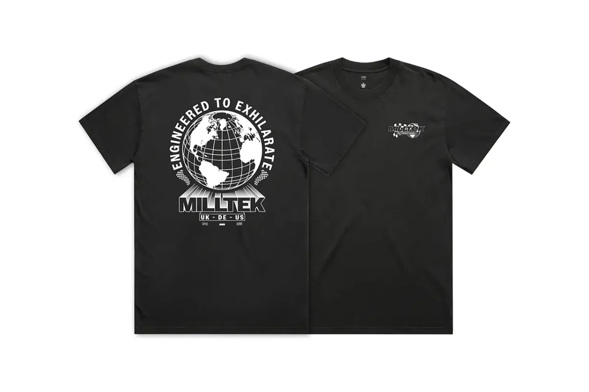 Milltek Tee Black (Worldwide) - 2XL Milltek Tee Black (Worldwide) - 2XL