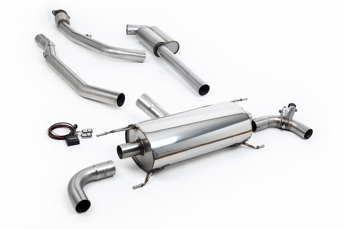 Milltek Valved Cat-Back Exhaust | Alfa Romeo Giulia 2.0T - OE Tips