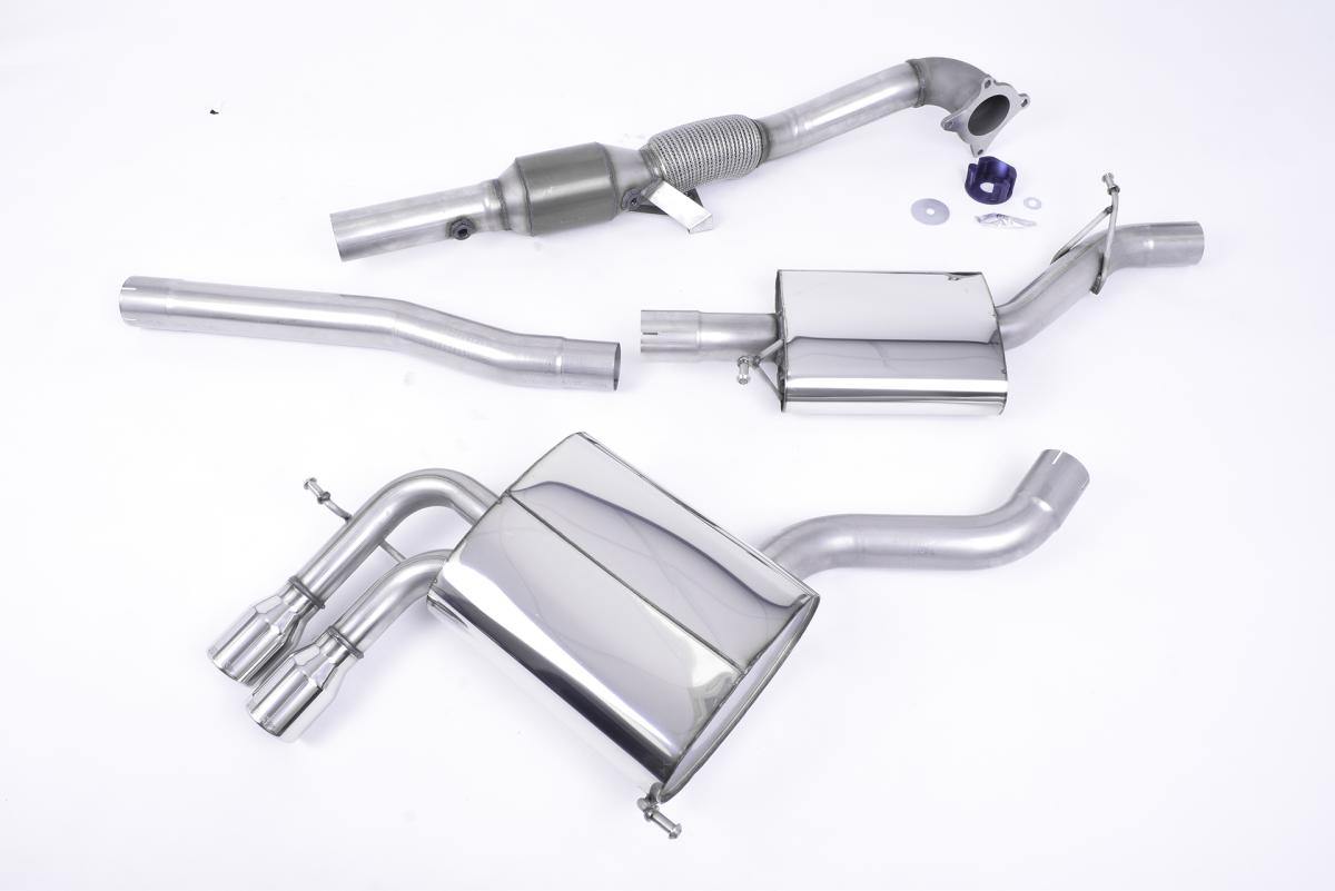 Milltek Turbo Back Exhaust | Audi A3 2.0T FSI quattro 5 door SportBack