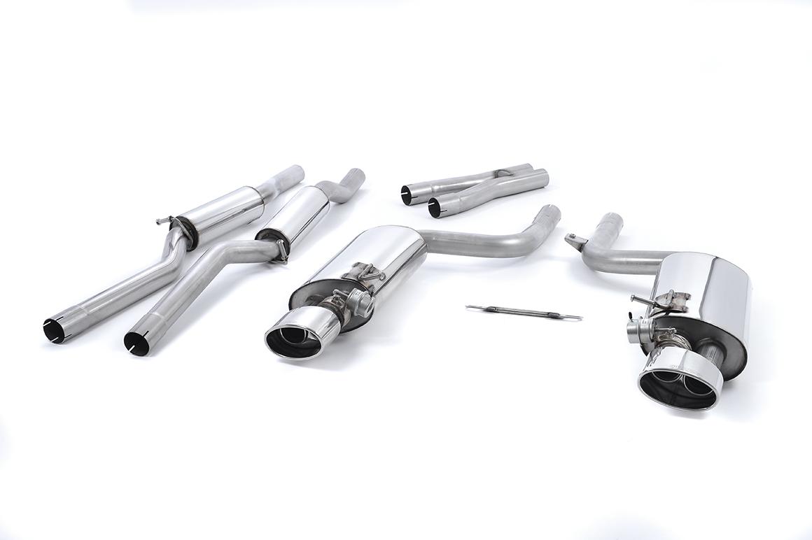 Milltek Valved Cat-Back Exhaust | Audi B7 RS4 - Polished Tips