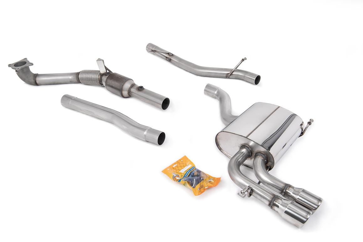 Milltek Turbo Back Exhaust | Audi A3 2.0T FSI quattro 5 door SportBack