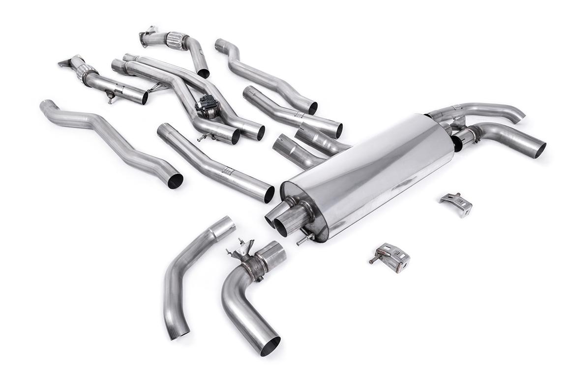 Milltek Non-Resonated Cat-Back Exhaust | Audi SQ7 SQ8 4M Milltek Non-Resonated Cat-Back Exhaust | Audi SQ7 SQ8 4M