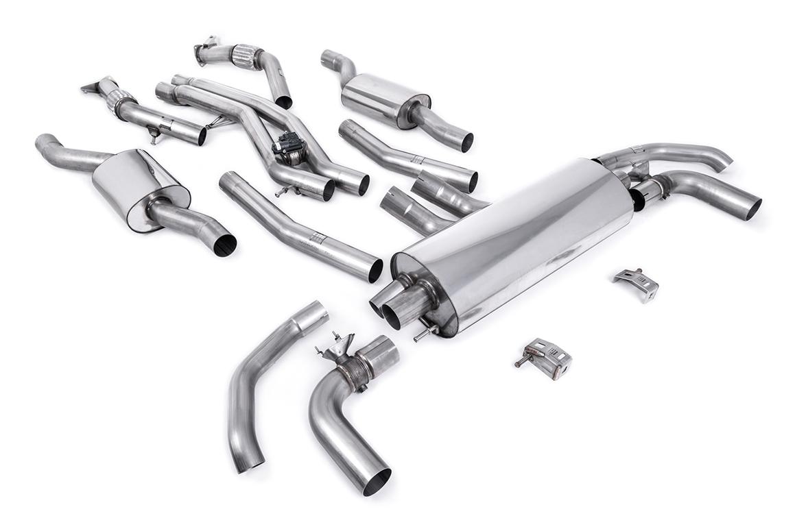Milltek Resonated Cat-Back Exhaust | Audi SQ7 SQ8 4M