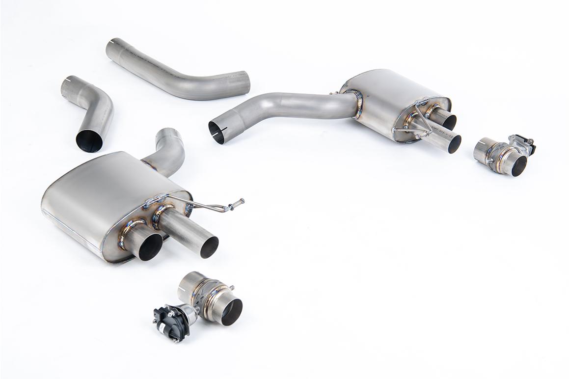 Milltek 80mm Upgrade Kit to Signature Series Titanium Axle Back System from any existing Milltek Sport Stainless Options (RS6 + RS7 C8) Milltek 80mm Upgrade Kit to Signature Series Titanium Axle Back System from any existing Milltek Sport Stainless Options (RS6 + RS7 C8)
