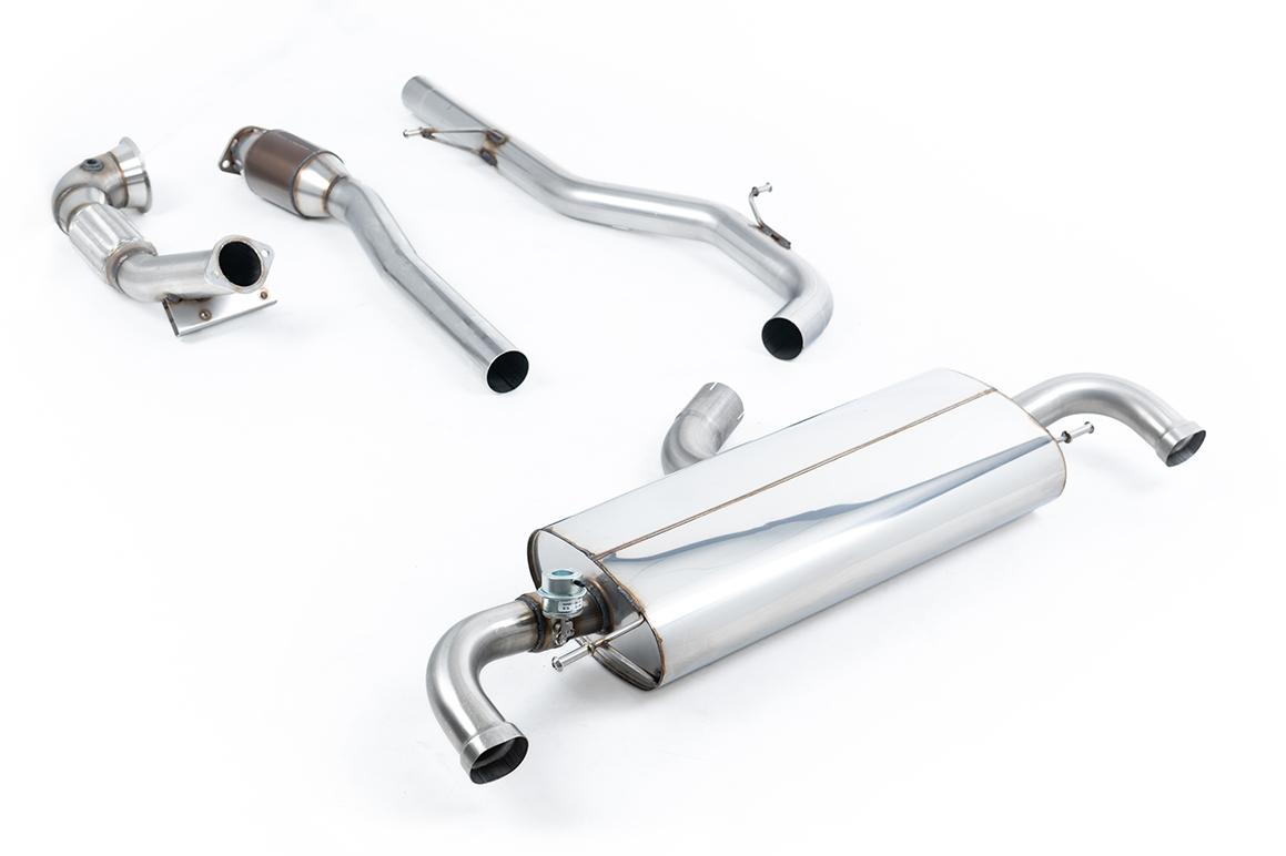 Milltek Valved Turbo-Back Exhaust | Audi TT RS MK2 2.5L TFSI - OE Tips Milltek Valved Turbo-Back Exhaust | Audi TT RS MK2 2.5L TFSI - OE Tips