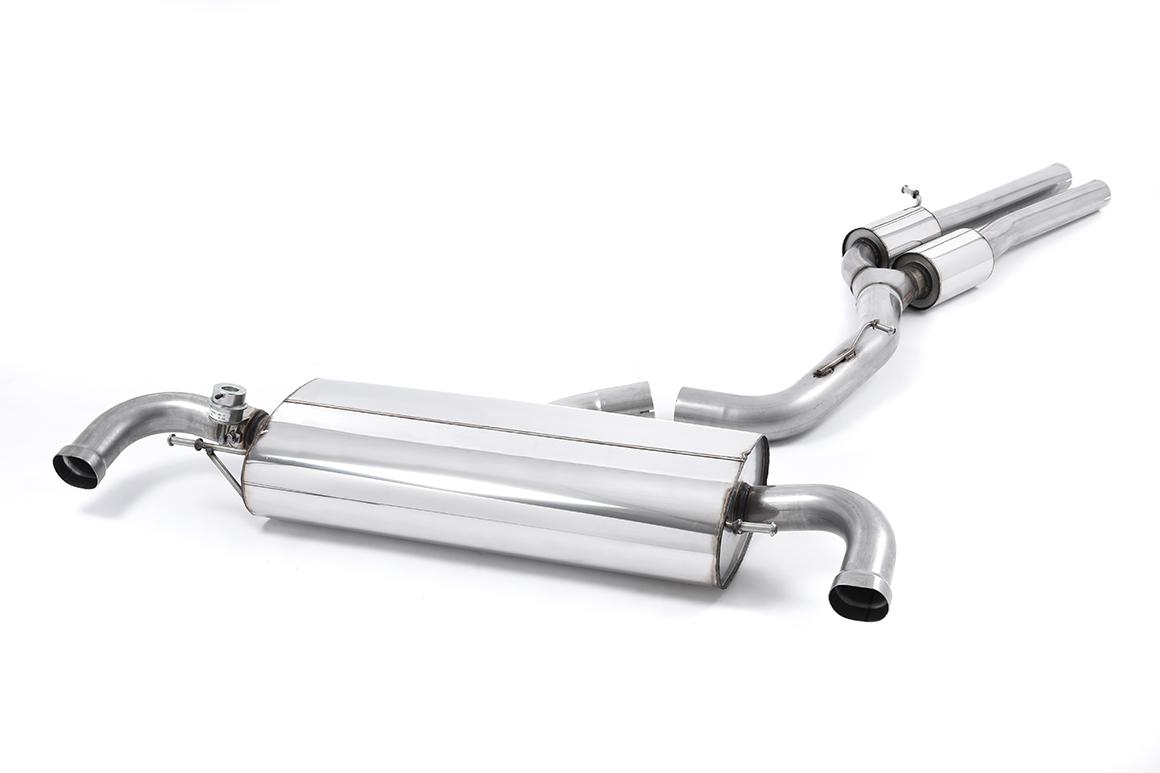 Milltek Valved Resonated Cat-Back Exhaust | Audi TTRS MK2 - OE Tips Milltek Valved Resonated Cat-Back Exhaust | Audi TTRS MK2 - OE Tips