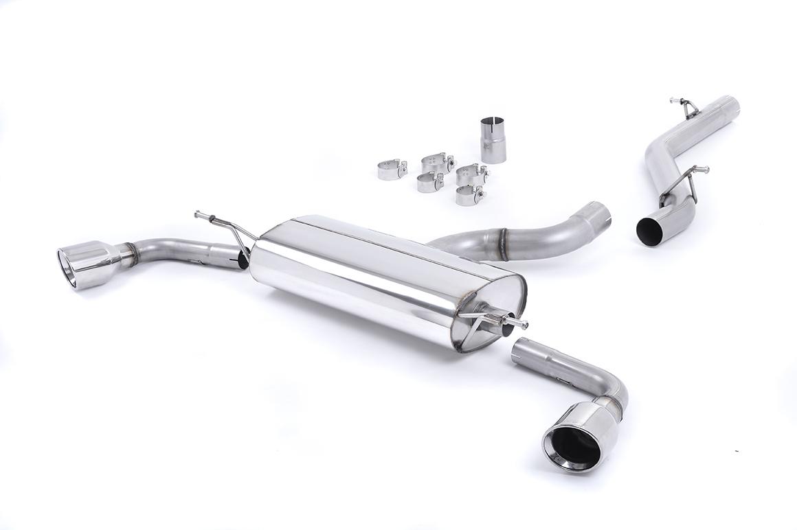 Milltek Non-Resonated Cat-Back Exhaust | Audi TT MK2 - Polished Tips