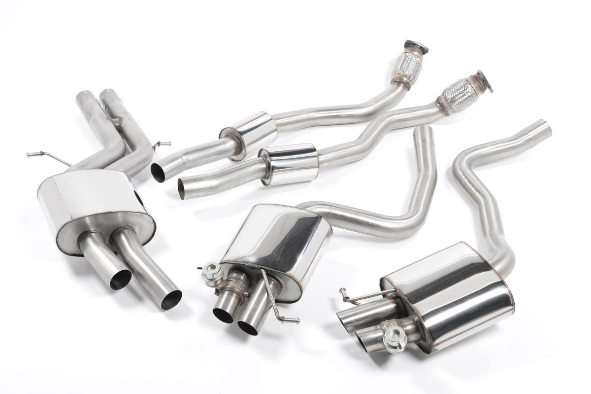 Milltek Resonated Cat-Back Exhaust | Audi B8 RS5 - OE Tips Milltek Resonated Cat-Back Exhaust | Audi B8 RS5 - OE Tips