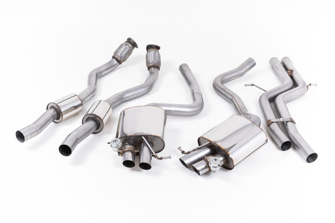 Milltek Non-Resonated Cat-Back Exhaust | Audi B8 RS5 - OE Tips Milltek Non-Resonated Cat-Back Exhaust | Audi B8 RS5 - OE Tips