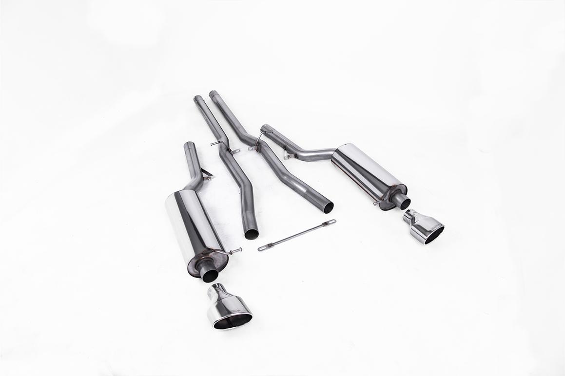 Milltek Non-Resonated Cat-Back Exhaust | Audi RS6 C5 - Polished Tips Milltek Non-Resonated Cat-Back Exhaust | Audi RS6 C5 - Polished Tips