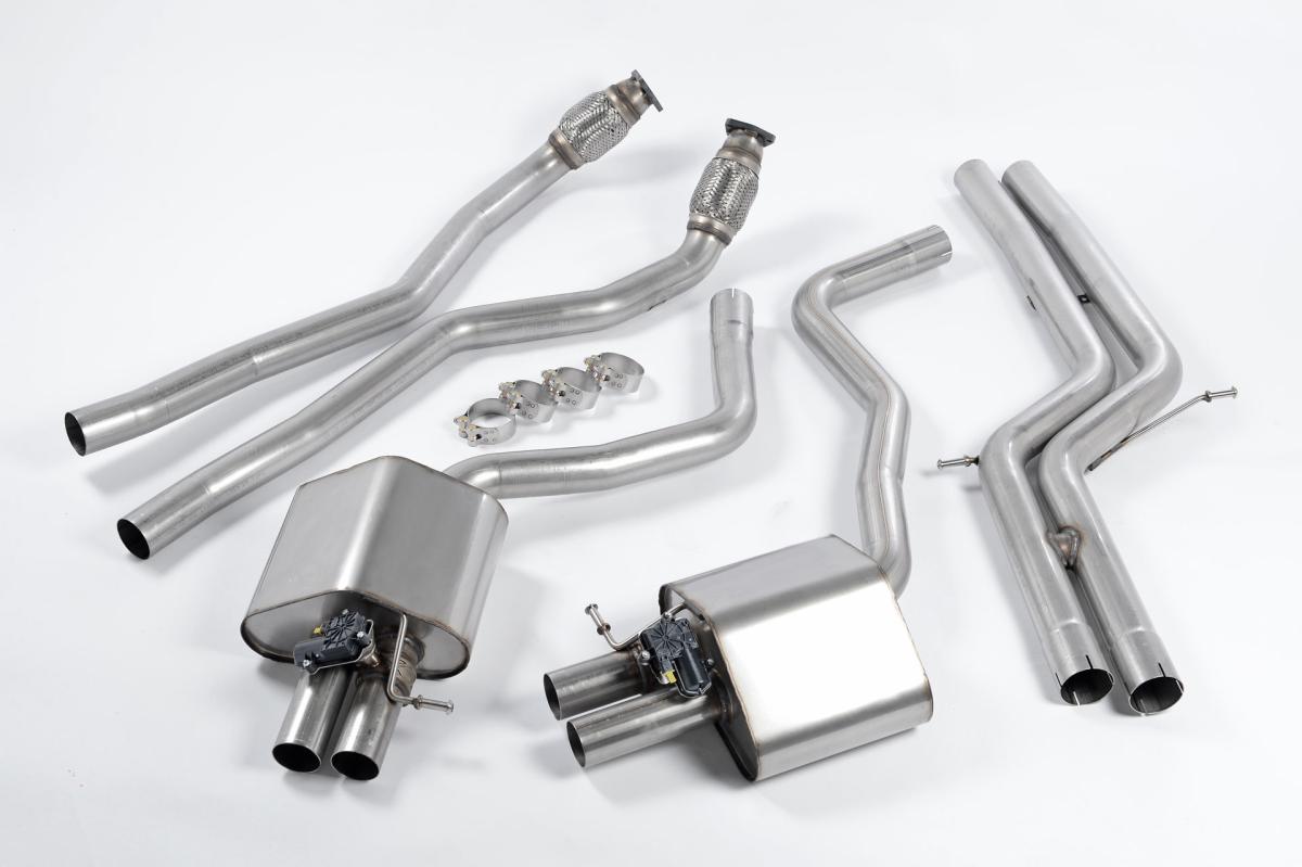 Milltek Non-Resonated Cat-Back Exhaust | Audi C7 RS6 RS7 Milltek Non-Resonated Cat-Back Exhaust | Audi C7 RS6 RS7