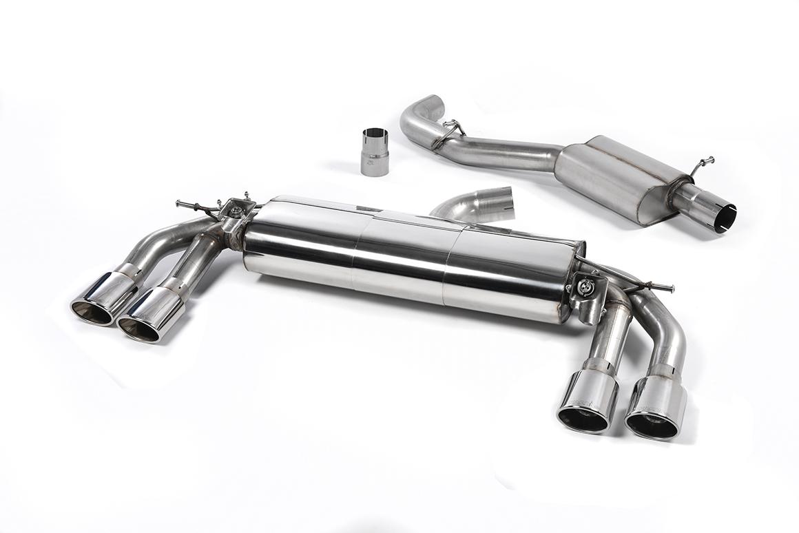 Milltek Resonated Cat-Back Exhaust | Audi MK3 TTS - Polished Tips