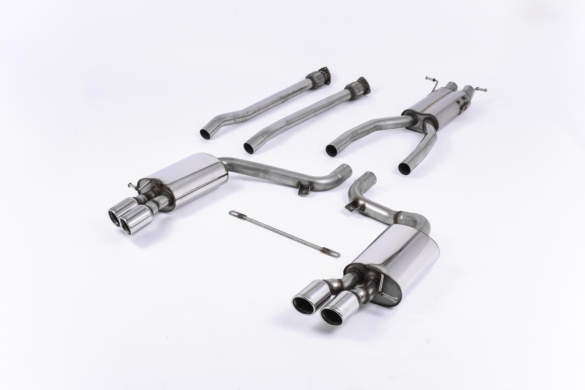 Milltek Road+ Cat-Back Exhaust | Audi C6 S6 V10 - Polished Tips Milltek Road+ Cat-Back Exhaust | Audi C6 S6 V10 - Polished Tips