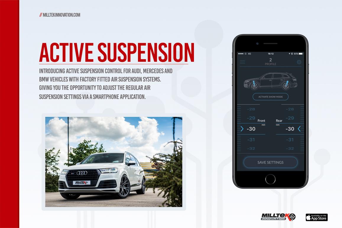 Active Suspension Control For Pre-Facelift Models Only Active Suspension Control For Pre-Facelift Models Only