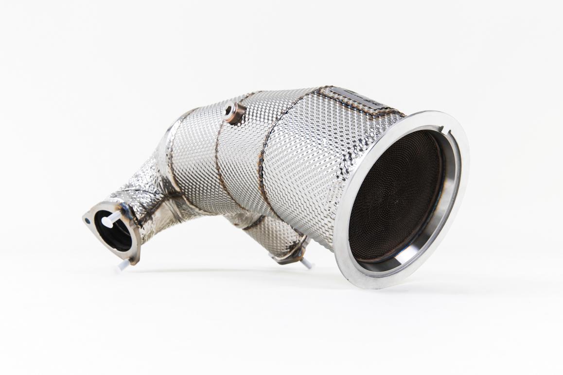 Milltek HJS ECE Downpipe | Audi S4 3.0 Turbo V6 B9 - Left Hand Drive Cars Only Milltek HJS ECE Downpipe | Audi S4 3.0 Turbo V6 B9 - Left Hand Drive Cars Only