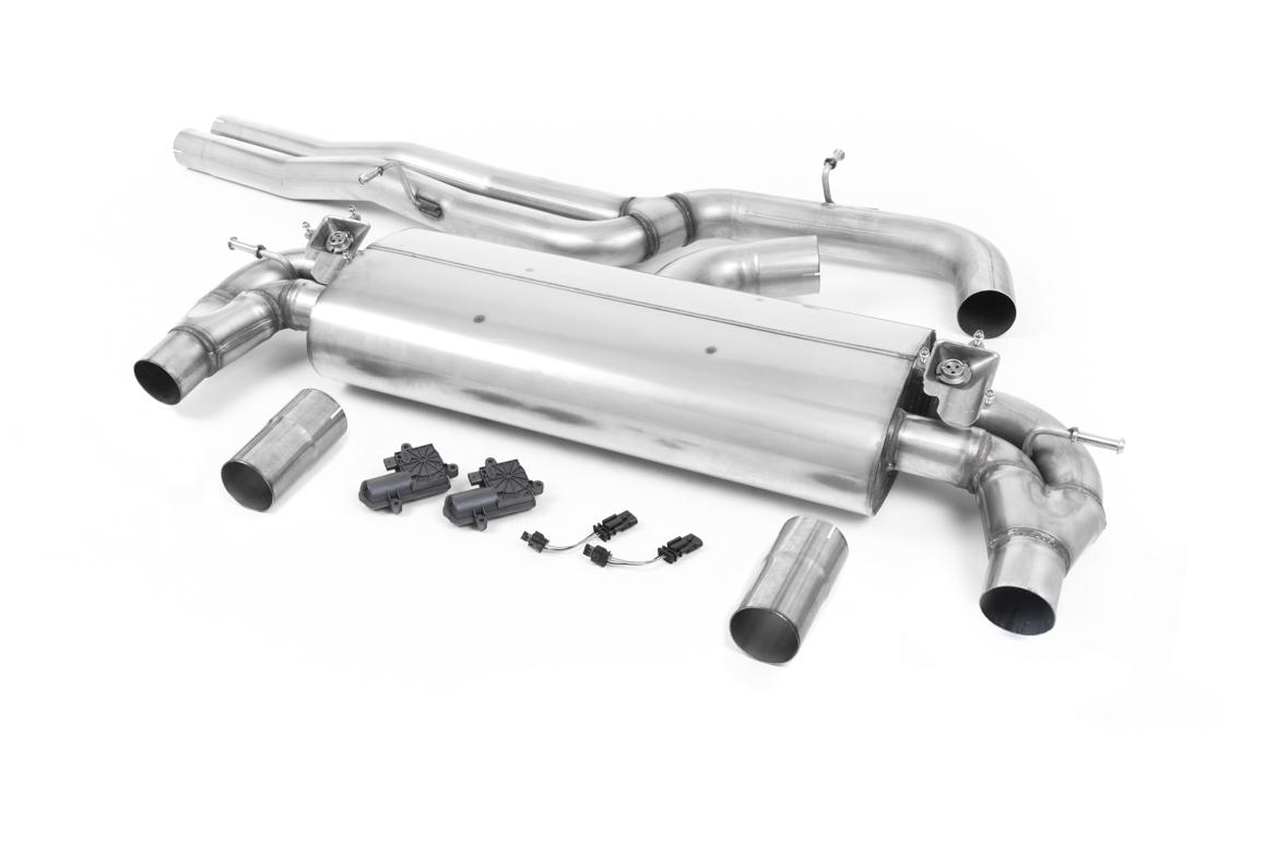 Milltek Non-Resonated Cat-Back Exhaust | Audi 8V RS3 - Polished Tips