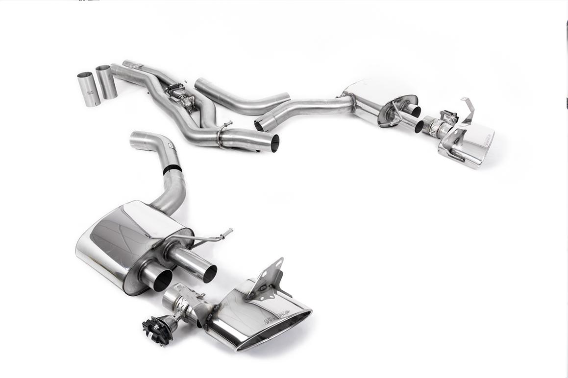 Milltek 80mm Non-Resonated Cat-Back Exhaust | Audi RS6 C8 - Polished Tips Milltek 80mm Non-Resonated Cat-Back Exhaust | Audi RS6 C8 - Polished Tips