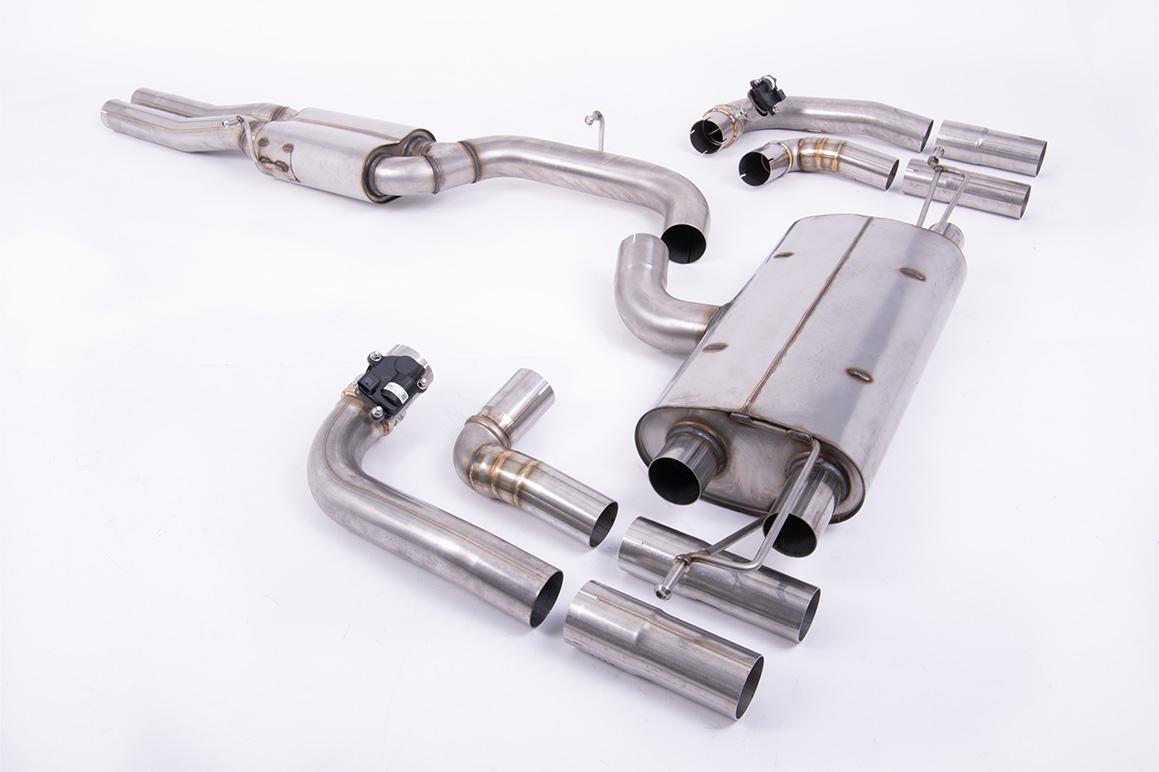 Milltek 80mm Resonated OPF/GPF Back | Audi RS3 8Y
