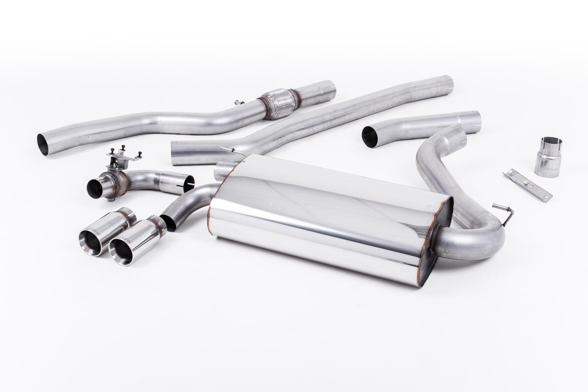 Milltek Non-Resonated Cat-Back Exhaust | BMW F32 428i - Polished Tips