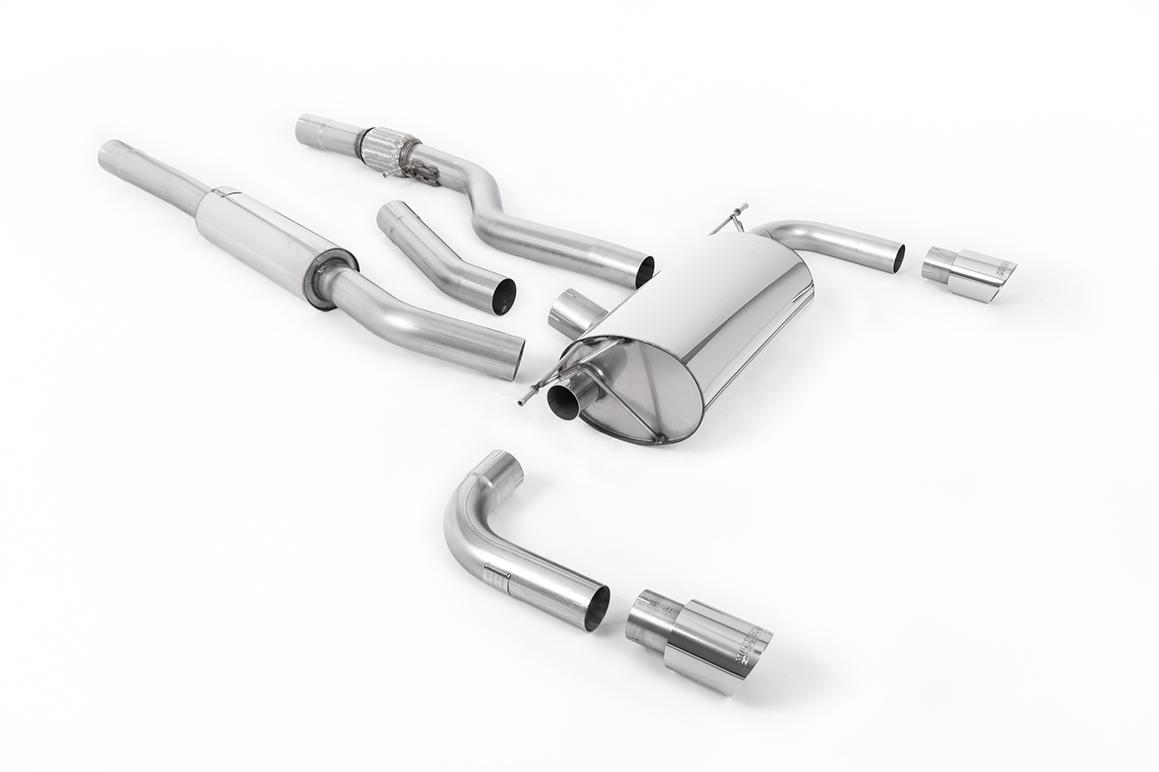 Milltek Resonated Cat-Back Exhaust | BMW 4 Series F32 - Polished Tips Milltek Resonated Cat-Back Exhaust | BMW 4 Series F32 - Polished Tips
