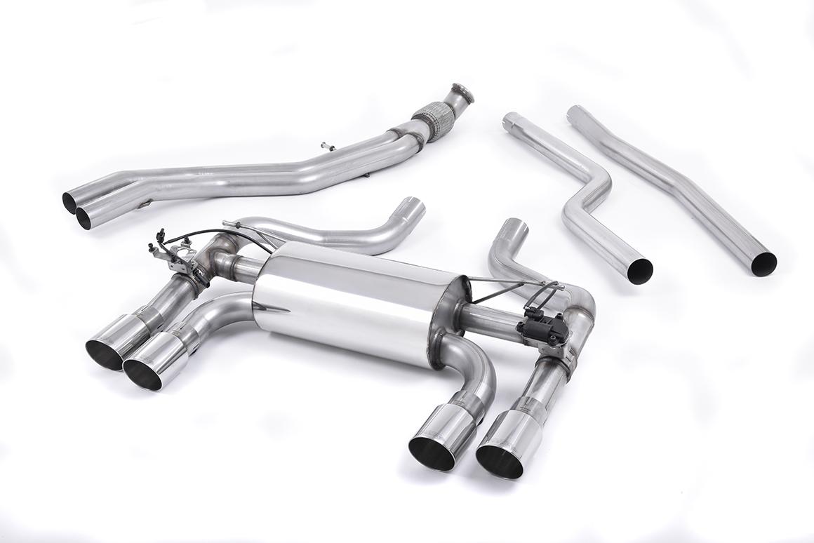 Milltek Valved Cat-Back Exhaust | BMW F87 M2 - Polished Tips
