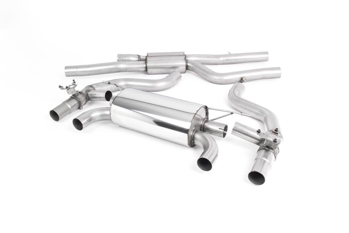 Milltek Race GPF-Back Exhaust | BMW F87 M2 Competition - Polished Tips