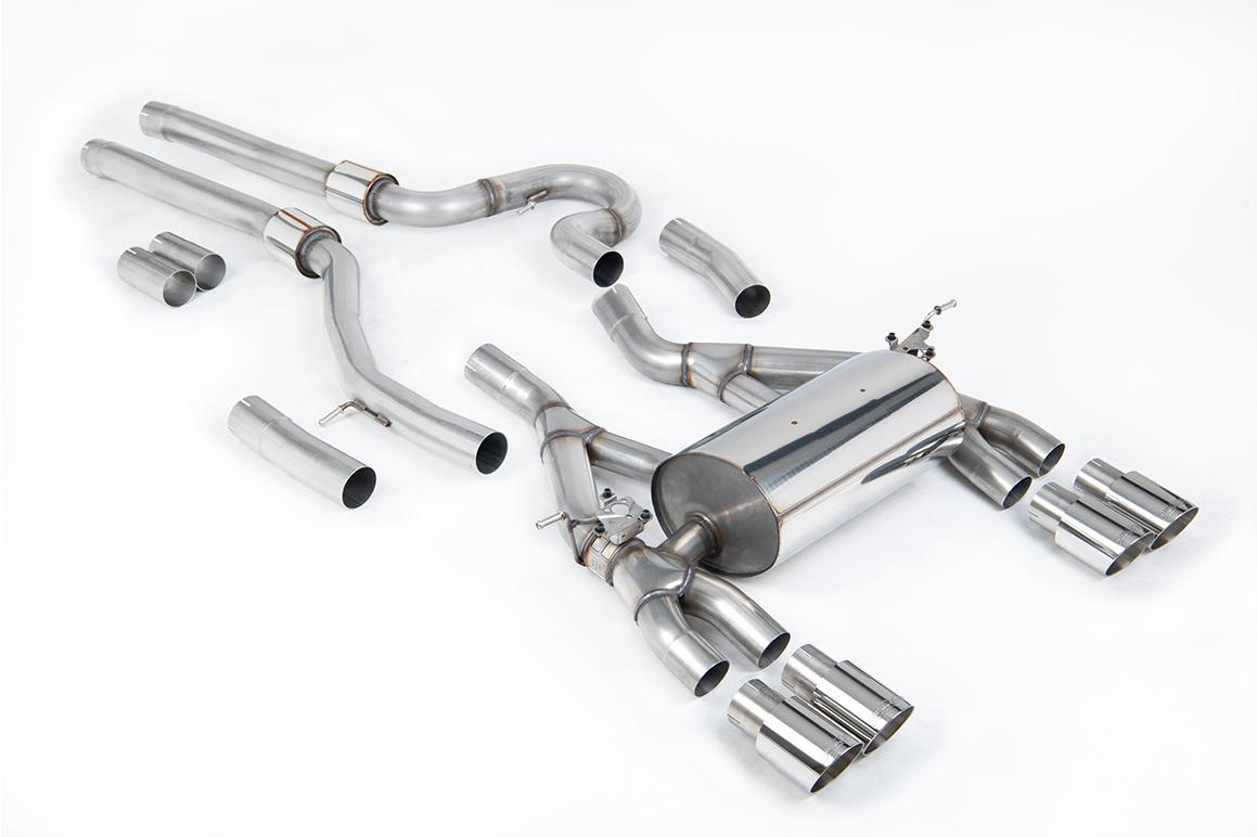 Milltek Equal Length Cat-Back Exhaust | BMW F80 M3 F82 M4 - Polished Tips Milltek Equal Length Cat-Back Exhaust | BMW F80 M3 F82 M4 - Polished Tips