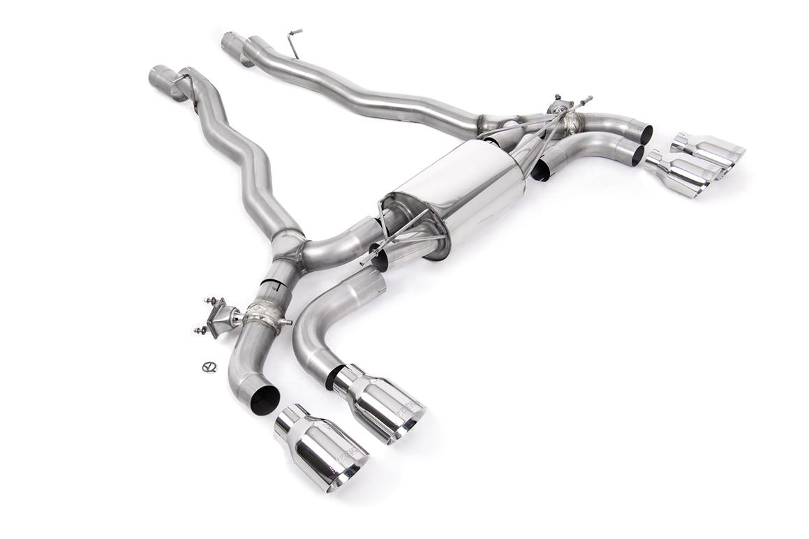 Milltek 80mm OPF/GPF Back System | BMW M5 F90 - Polished Tips Milltek 80mm OPF/GPF Back System | BMW M5 F90 - Polished Tips