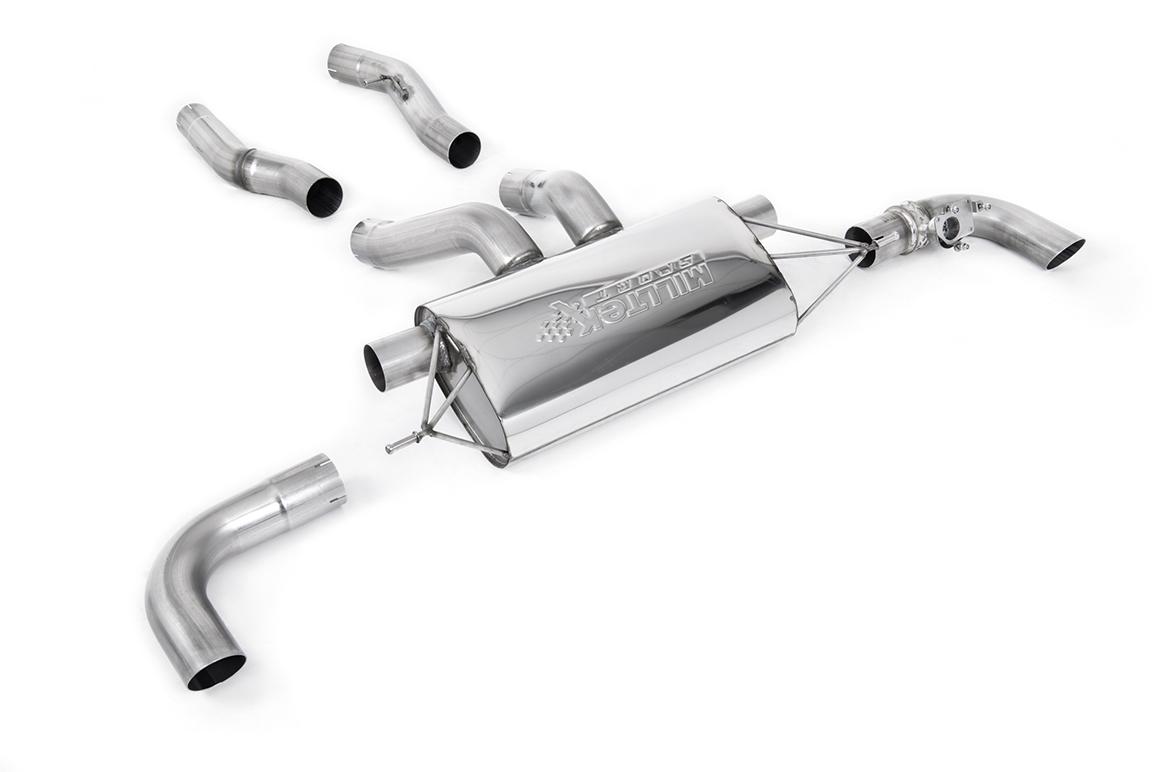 Milltek Particulate Filter Back Exhaust | BMW 2 Series M240i Coupe (G42 XDrive - NAS Non OPF/GPF Models Only) - OE Tips