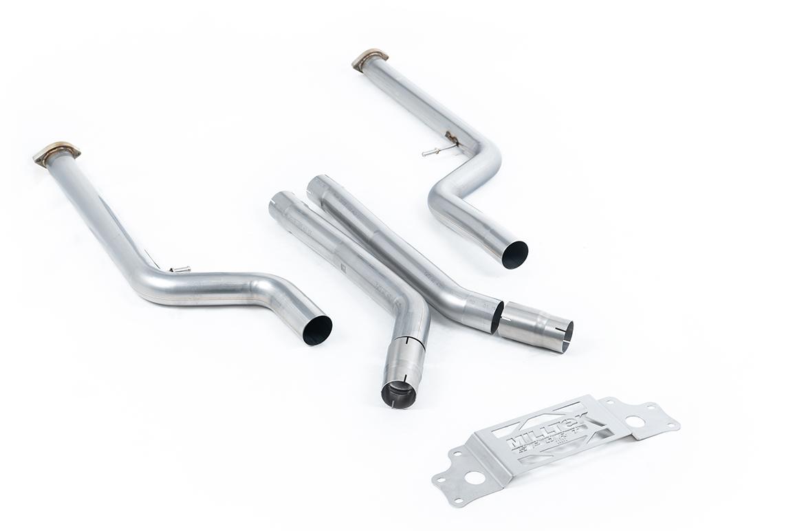 Milltek Non-Resonated Secondary Catalyst Bypass Mid-Pipe | BMW G87 M2 Milltek Non-Resonated Secondary Catalyst Bypass Mid-Pipe | BMW G87 M2