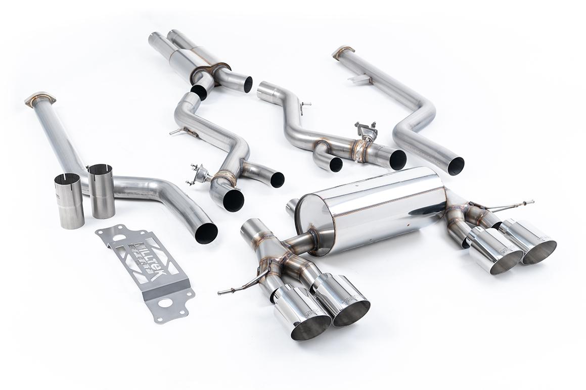 Milltek Resonated Cat-Back Exhaust | BMW G87 M2 - Polished Tips Milltek Resonated Cat-Back Exhaust | BMW G87 M2 - Polished Tips