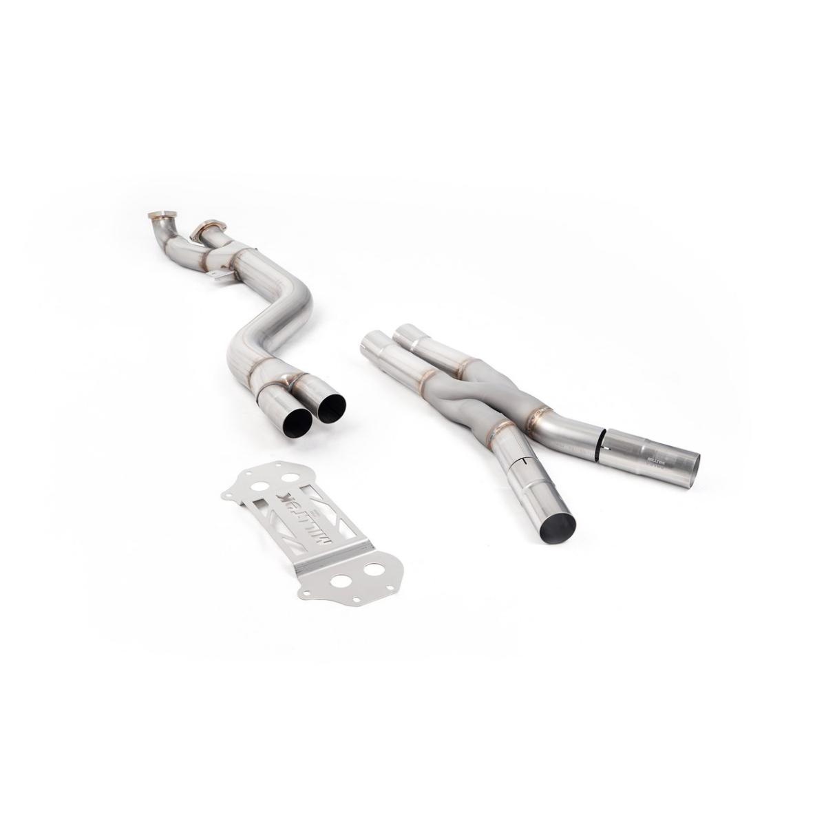 Milltek Z-Pipe Secondary Catalyst Bypass | BMW G8X M3 M4 Non-OPF - Fits Milltek Axle-Back Milltek Z-Pipe Secondary Catalyst Bypass | BMW G8X M3 M4 Non-OPF - Fits Milltek Axle-Back