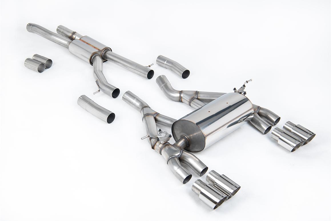 Milltek Cat-Back Exhaust | BMW F80 M3 F82 M4 - Polished Tips