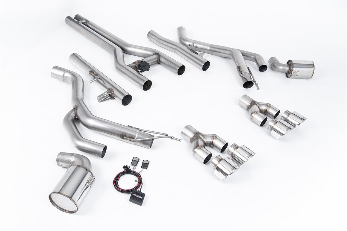 Milltek Front Pipe-Back | Dodge Challenger SRT Hellcat - Polished Tips Milltek Front Pipe-Back | Dodge Challenger SRT Hellcat - Polished Tips