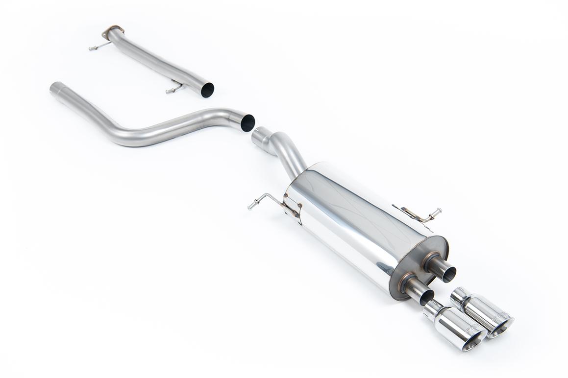 Milltek Non-Resonated Cat-Back Exhaust | Ford Fiesta MK7 ST - Polished Tips Milltek Non-Resonated Cat-Back Exhaust | Ford Fiesta MK7 ST - Polished Tips