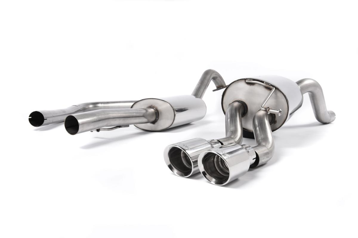 Milltek Resonated Cat-Back Exhaust | Ford Fiesta MK7 Ecoboost - Polished Tips Milltek Resonated Cat-Back Exhaust | Ford Fiesta MK7 Ecoboost - Polished Tips