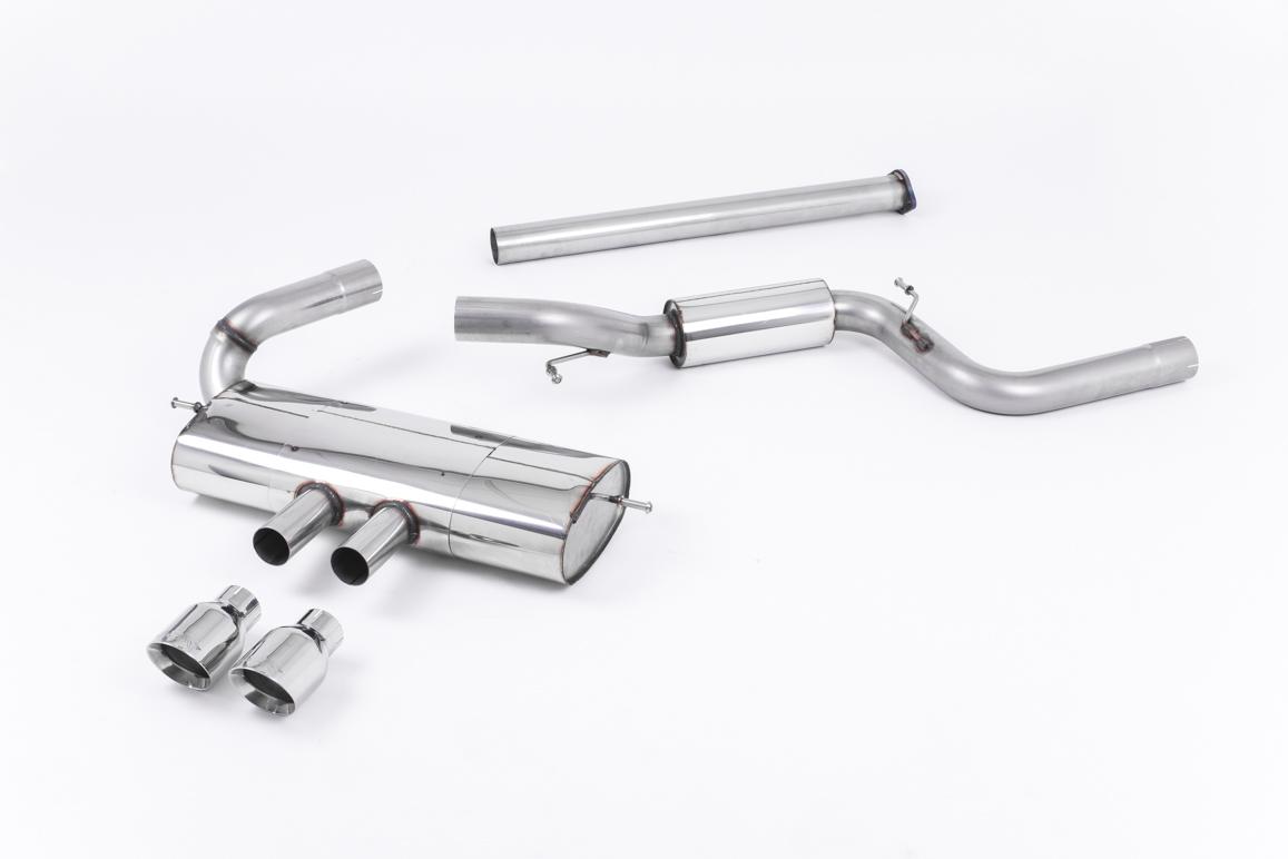 Milltek Road+ Cat-Back Exhaust | Ford Focus MK3 ST - Polished Tips