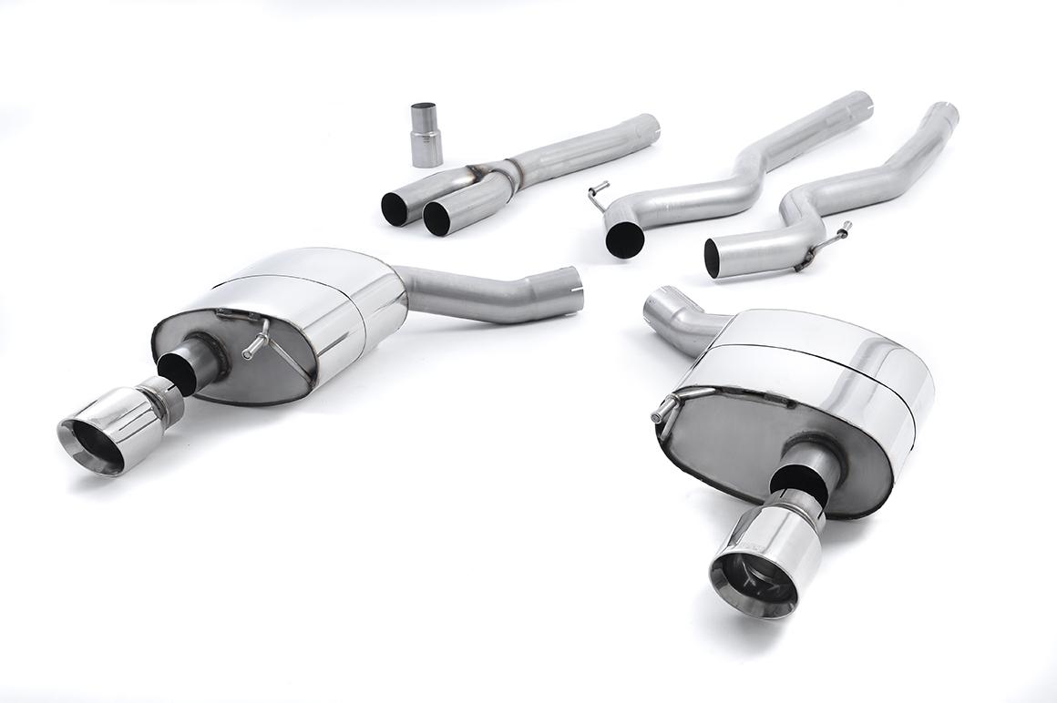 Milltek Non-Resonated Cat-Back Exhaust | Ford Mustang S550 - Polished Tips Milltek Non-Resonated Cat-Back Exhaust | Ford Mustang S550 - Polished Tips