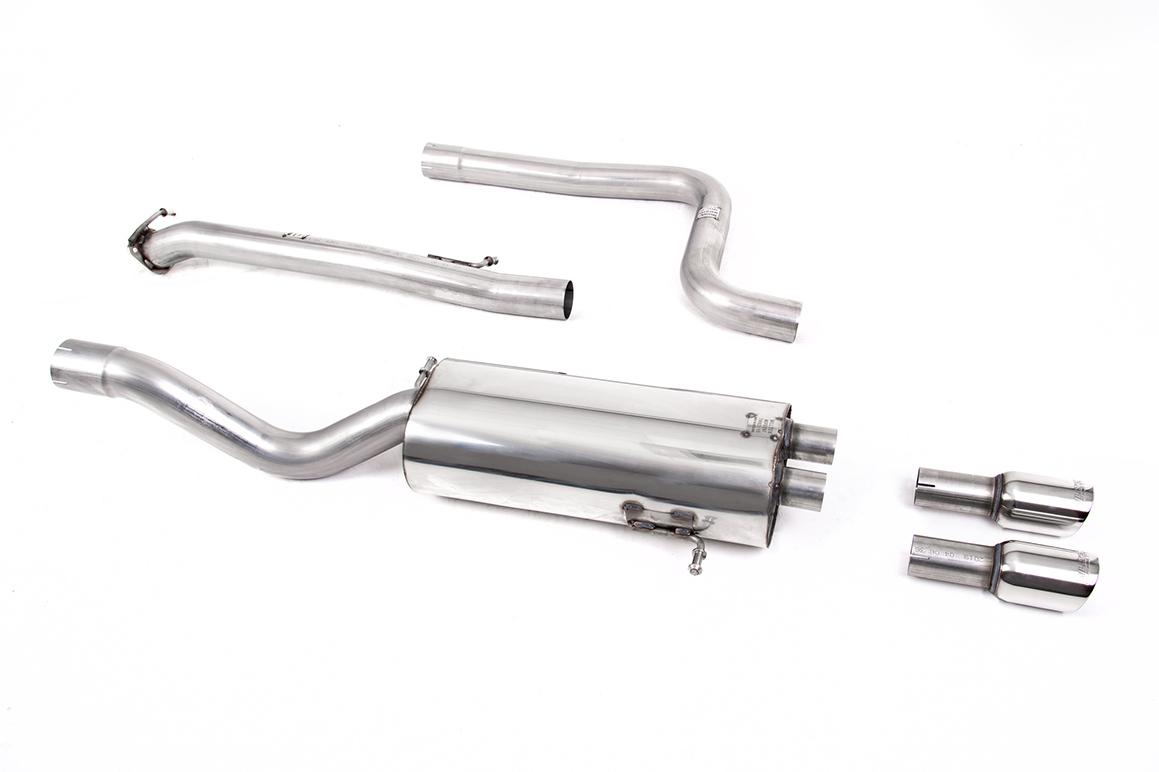 Milltek Non-Resonated Cat-Back Exhaust | Ford Fiesta MK7 ST - Polished Tips Milltek Non-Resonated Cat-Back Exhaust | Ford Fiesta MK7 ST - Polished Tips