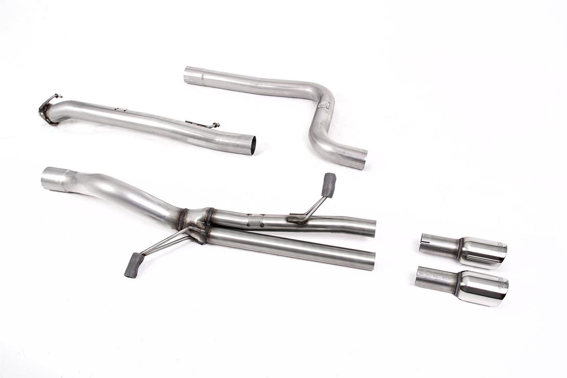 Milltek Straight Through Cat-Back Exhaust | Ford Fiesta MK7 ST - Polished Tips Milltek Straight Through Cat-Back Exhaust | Ford Fiesta MK7 ST - Polished Tips