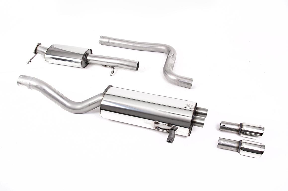 Milltek Resonated Cat-Back Exhaust | Ford Fiesta MK7 ST - Polished Tips Milltek Resonated Cat-Back Exhaust | Ford Fiesta MK7 ST - Polished Tips