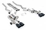 Milltek Active Valved Cat-Back Exhaust | Ford Mustang 5.0 Dark Horse - Cerakote Black Tips Milltek Active Valved Cat-Back Exhaust | Ford Mustang 5.0 Dark Horse - Cerakote Black Tips