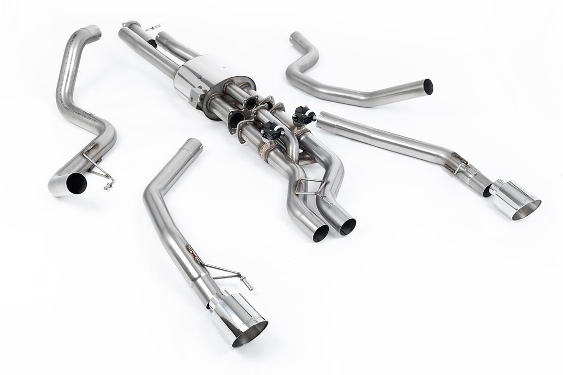 Milltek Valved Cat-Back Exhaust | Ford Ranger Raptor - Polished Tips Milltek Valved Cat-Back Exhaust | Ford Ranger Raptor - Polished Tips