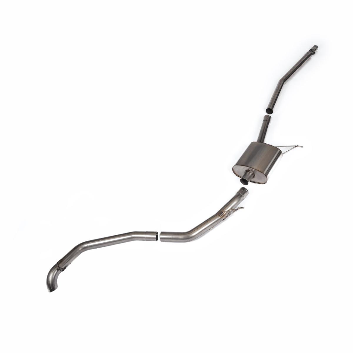 Milltek Secondary Cat-Back with OE Position Outlet | Ford Maverick 2.0T AWD Milltek Secondary Cat-Back with OE Position Outlet | Ford Maverick 2.0T AWD